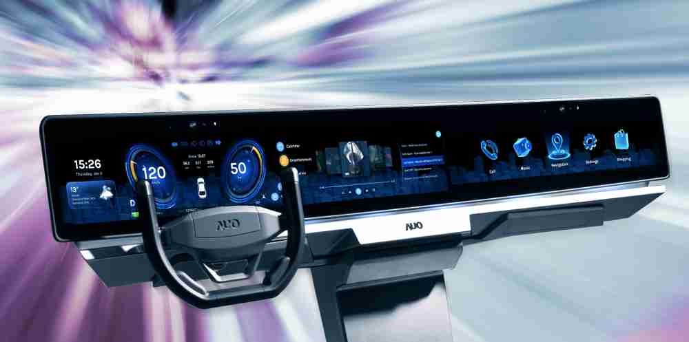 蓝狮在线开拓前瞻显示技术创新应用，，，，结合优异整合设计能力，，，，开发智能车载FIDM Plus一体化显示方案，，让驾驶操作与车内娱乐体验再进化